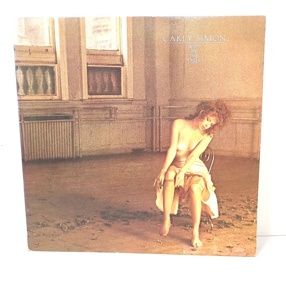 Carly Simon Boys In The Trees 12" Vinyl LP Elektra 1978 6E-128-A